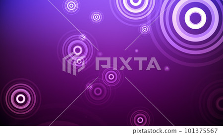 Circles spring up on a colorful background Circles spring up on a colorful background 101375567