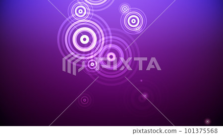 Circles spring up on a colorful background Circles spring up on a colorful background 101375568