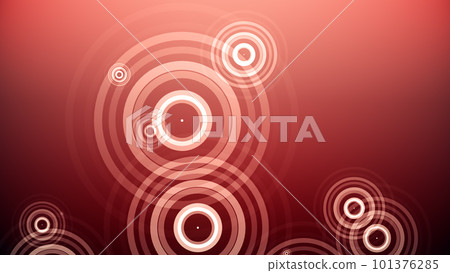 Circles spring up on a colorful background Circles spring up on a colorful background 101376285
