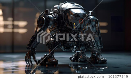 機器人圖像生成 AI 101377349