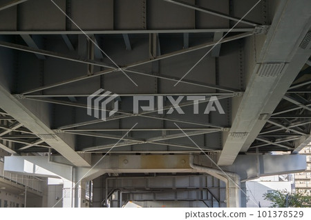 Bridge floor slab structure 101378529