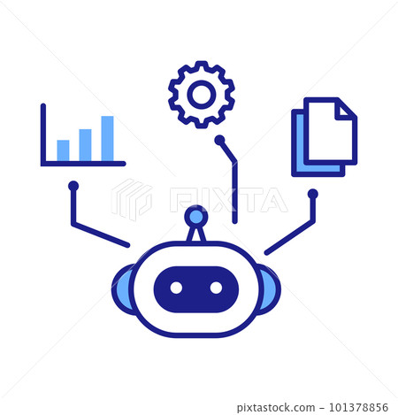 AI聊天機器人使用場景圖 101378856