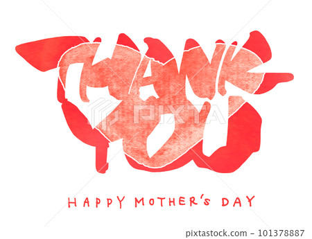 刷寫謝謝（母親節快樂）.n 101378887