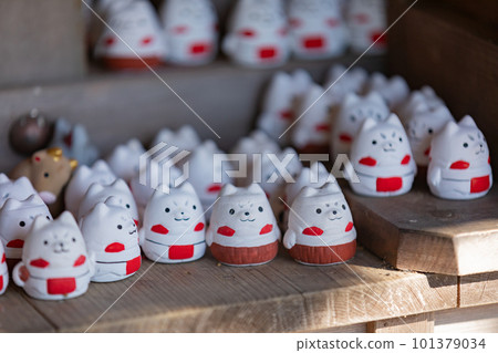 Spirit Dog Shrine Doll of Shippei Taro 101379034