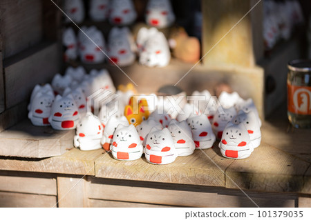 Spirit Dog Shrine Doll of Shippei Taro 101379035