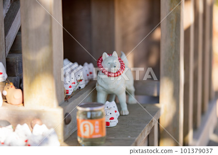 Spirit Dog Shrine Doll of Shippei Taro 101379037