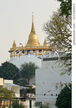 Wat Saket (The Golden Mount) in Bangkok, Thailand Wat Saket (The Golden Mount) in Bangkok, Thailand 101380023