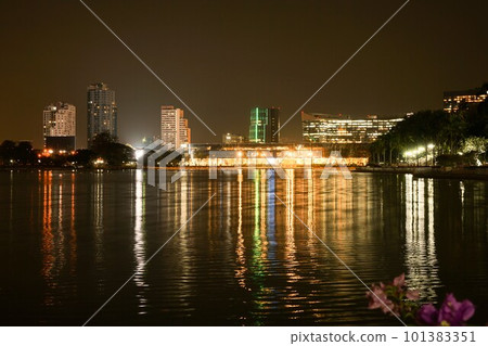 Queen Sirikit International Conference Center (QSNCC) and its surroundings in Bangkok, the capital of Thailand 101383351