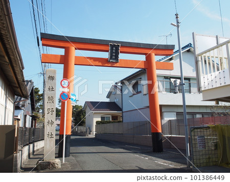 與鳥居的風景 與鳥居的風景 101386449