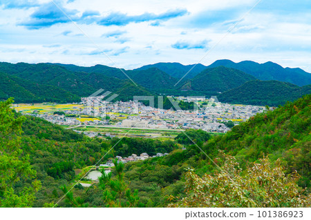 Wake town seen from the Wake Alps 1 Wake-cho, Wake-gun, Okayama Prefecture Wake town seen from the Wake Alps 1 Wake-cho, Wake-gun, Okayama Prefecture 101386923
