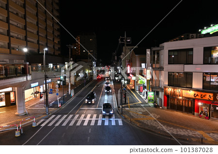 Higashimatsuyama Station East Exit Scenery Higashimatsuyama City, Saitama Prefecture Tobu Tojo Line 101387028