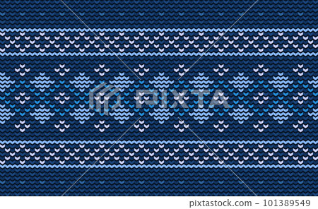 Crochet pattern, Vector cross stitch Boho background, Knitted ethnic diagonal oriental style Crochet pattern, Vector cross stitch Boho background, Knitted ethnic diagonal oriental style 101389549