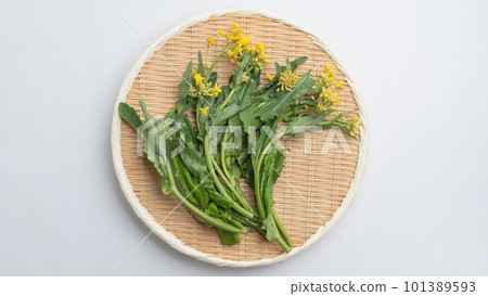 漏勺上的油菜花 101389593