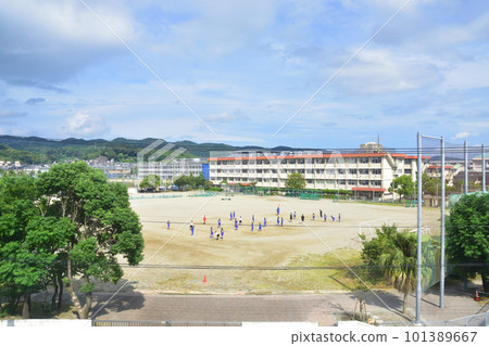 Scenery between Kagoshima Chuo Station and Ibusuki Station on the JR Kyushu Ibusuki Makurazaki Line (Summer 2022) 101389667
