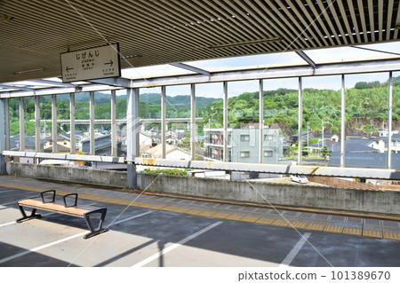 Scenery between Kagoshima Chuo Station and Ibusuki Station on the JR Kyushu Ibusuki Makurazaki Line (Summer 2022) 101389670