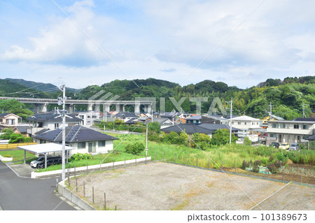 JR九州指宿枕崎線鹿兒島中央站～指宿站之間的風景（2022年夏） 101389673