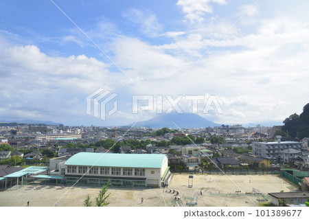 JR九州指宿枕崎線鹿兒島中央站～指宿站之間的風景（2022年夏） 101389677