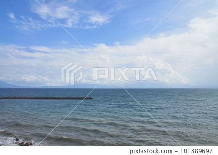 JR九州指宿枕崎線鹿兒島中央站～指宿站之間的風景（2022年夏） 101389692