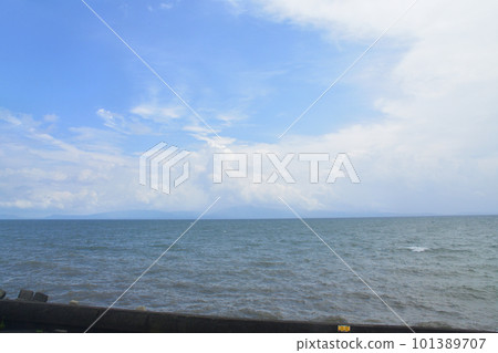 JR九州指宿枕崎線鹿兒島中央站～指宿站之間的風景（2022年夏） 101389707