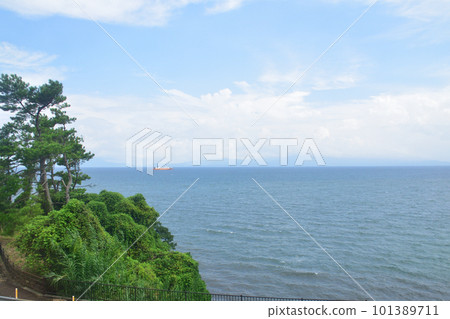 JR九州指宿枕崎線鹿兒島中央站～指宿站之間的風景（2022年夏） 101389711