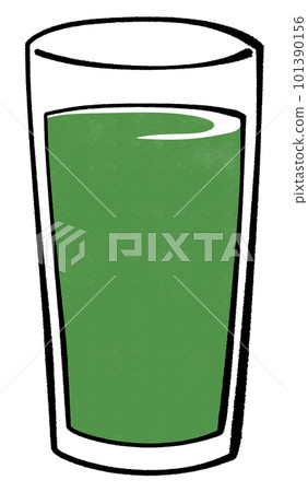 Illustration of green juice Illustration of green juice 101390156
