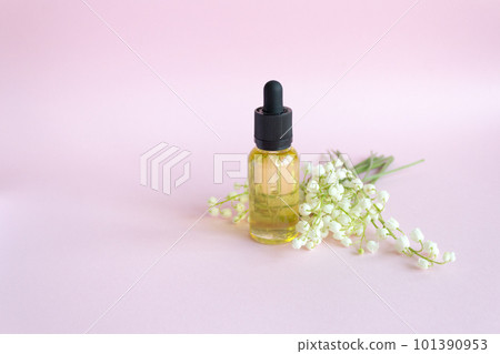glass dropper bottle. cosmetics for skin care. lily of the valley skin care glass dropper bottle. cosmetics for skin care. lily of the valley skin care 101390953