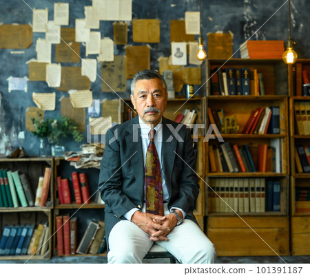 Senior male portrait 101391187