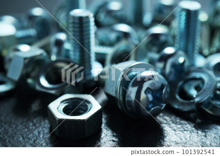 Lots of screws, hex nuts, washers Lots of screws, hex nuts, washers 101392541