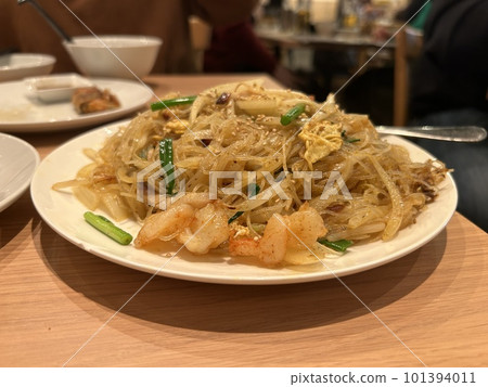 Stir-fried rice vermicelli Chinese food photos and images Stir-fried rice vermicelli Chinese food photos and images 101394011