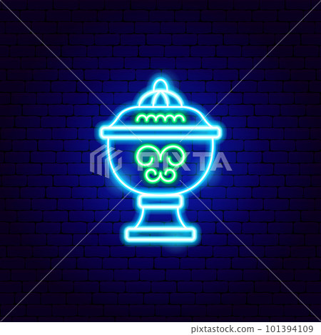 Arabic Dish Neon Sign Arabic Dish Neon Sign 101394109
