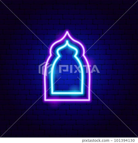 Arabic Window Neon Sign 101394130