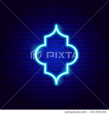 Arabic Decor Neon Sign Arabic Decor Neon Sign 101394160