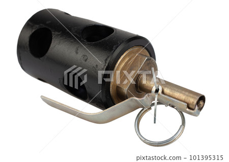 non-lethal flashbang (stun) grenade for riot police non-lethal flashbang (stun) grenade for riot police 101395315