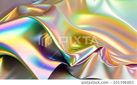 極光色金屬背景“AI生成圖像” 101396863