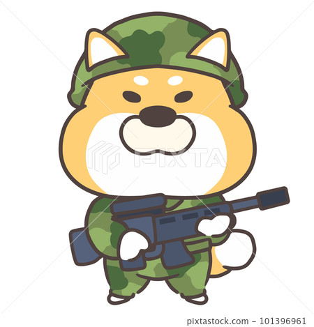 柴犬士兵_01 101396961