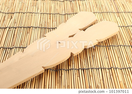 Sotoba prepared at the time of first Bon Funeral Expenses Image 6 101397011