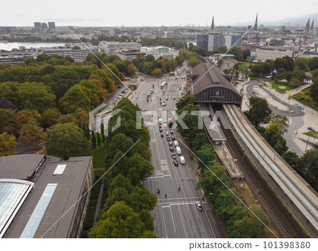 Hamburg, Germany .Hauptbahnhof is the main railway station of the city Hamburg, Germany .Hauptbahnhof is the main railway station of the city 101398380