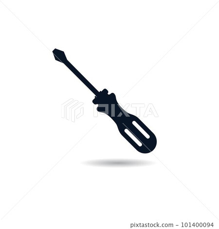 Screwdriver icon vector illustration Screwdriver icon vector illustration 101400094