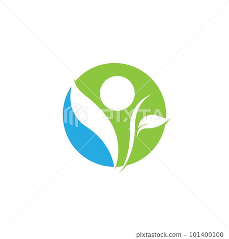 Wellnes symbol vector icon 101400100