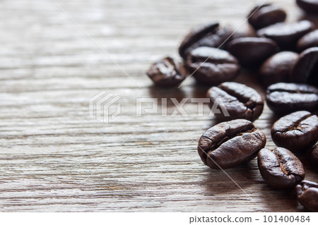Coffee on grunge wooden background Coffee on grunge wooden background 101400484