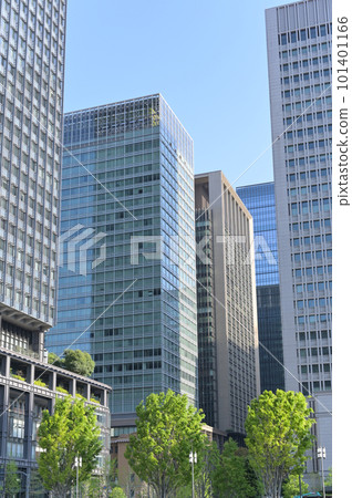 東京站周邊的新綠和寫字樓 101401166