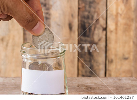 save money for investment concept save money for investment concept 101401287