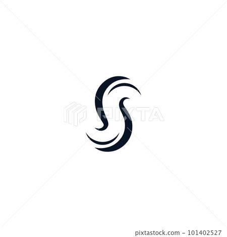Letter s symbol illustration Letter s symbol illustration 101402527