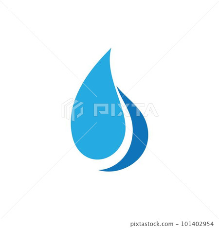 Water drop vector icon - Stock Illustration [101402954] - PIXTA