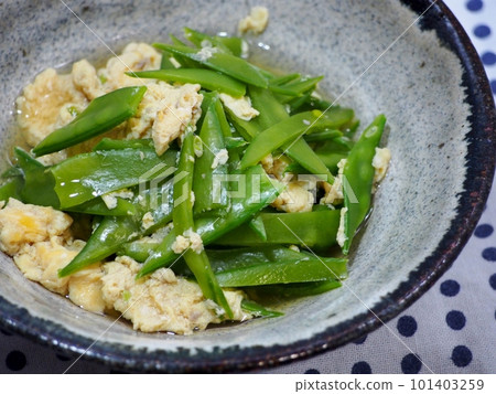 蠶絲豌豆裹雞蛋 蠶絲豌豆裹雞蛋 101403259