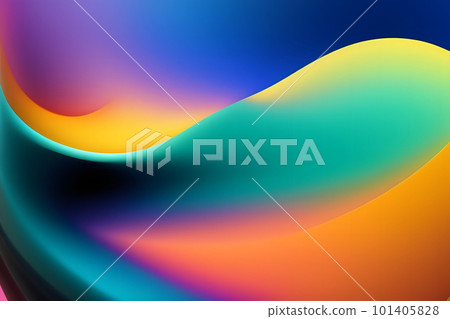 Colorful gradation background material wallpaper Colorful gradation background material wallpaper 101405828