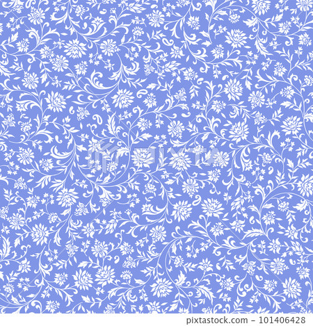 Beautiful and easy to use vector chintz pattern, 101406428