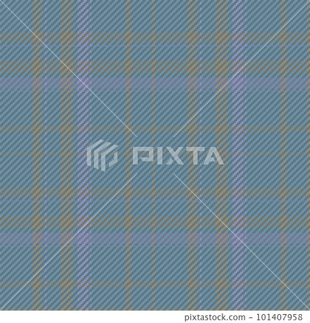 Seamless pattern of scottish tartan plaid. Repeatable background with check fabric texture. Vector backdrop striped textile print. 101407958