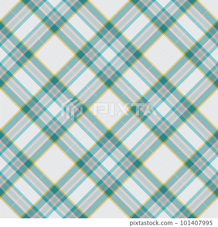 Tartan scotland seamless plaid pattern vector. Retro background fabric. Vintage check color square geometric texture for textile print, wrapping paper, gift card, wallpaper design. 101407995