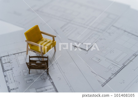 建築製圖我的家建築設計形像素材 建築製圖我的家建築設計形像素材 101408105